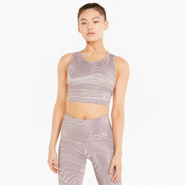  Ženski top PUMA STUDIO AOP CROP TANK 521561-18 PREPELICA 
