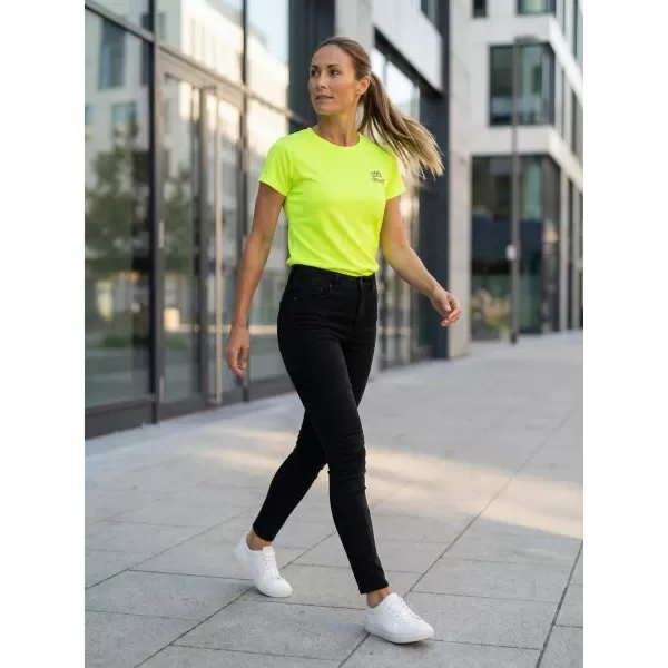  Ženska funkcionalna majica ALTISPORT ALW056140 NEON RUMENA 