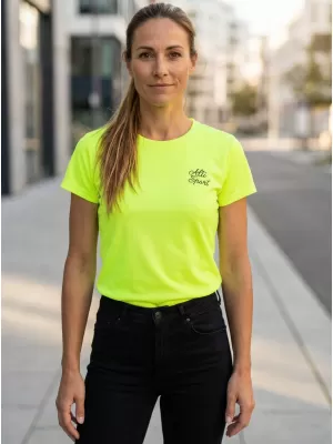 Ženska funkcionalna majica ALTISPORT ALW056140 NEON RUMENA