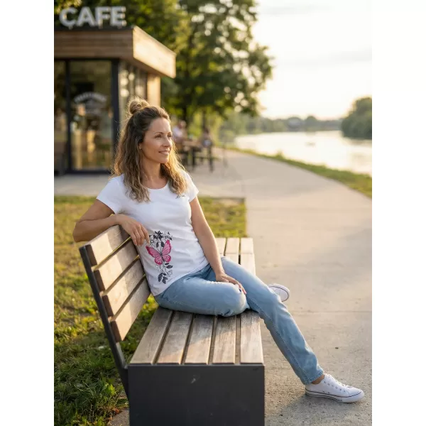  Dámské triko ALTISPORT CARRYOVER ALW137122 BÍLÁ 