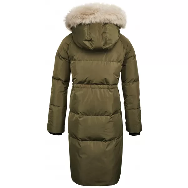 Ženski plašč KILLTEC VENTOSO WMN QUILTED CT A KAKI 