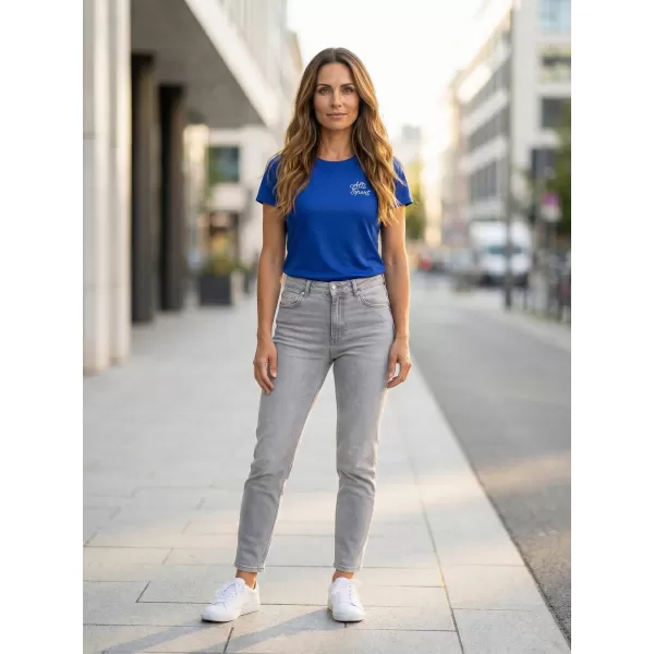  Ženska funkcionalna majica ALTISPORT ALW056140 KRALJEVSKO MODRA 