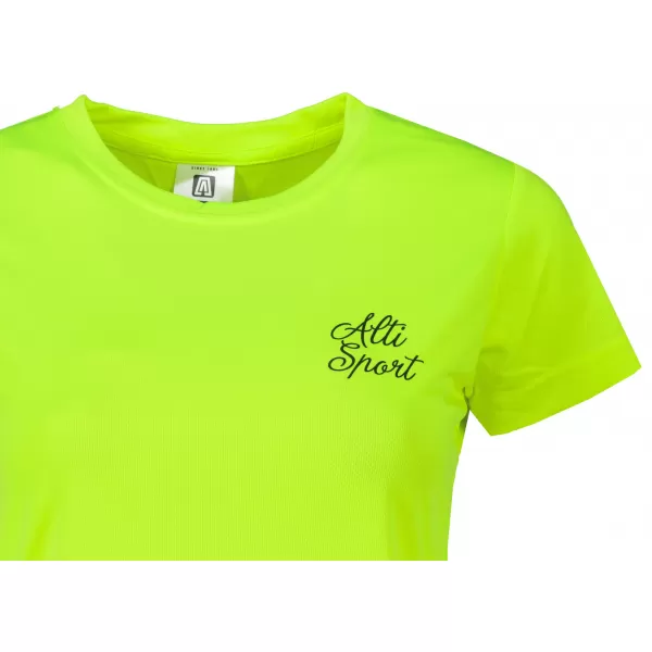  Ženska funkcionalna majica ALTISPORT ALW056140 NEON RUMENA 