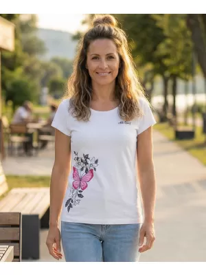 Dámské triko ALTISPORT CARRYOVER ALW137122 BÍLÁ