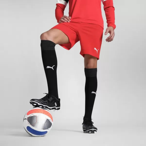  Moške kratke hlače PUMA TEAMRISE SHORT 704942-01 PUMA RDEČA/PUMA BELA 