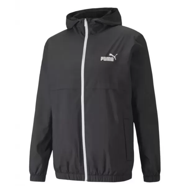  Moška jakna PUMA ESS SOLID WINDBREAKER 847484-01 BLACK ČRNA PUMA 
