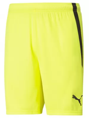 Moške kratke hlače PUMA TEAMLIGA SHORTS 704924-42 FLUO YELLOW/ FLUO RUMENA/PUMA ČRNA