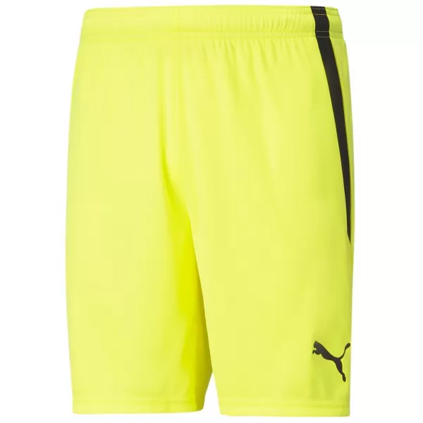  Moške kratke hlače PUMA TEAMLIGA SHORTS 704924-42 FLUO YELLOW/ FLUO RUMENA/PUMA ČRNA 