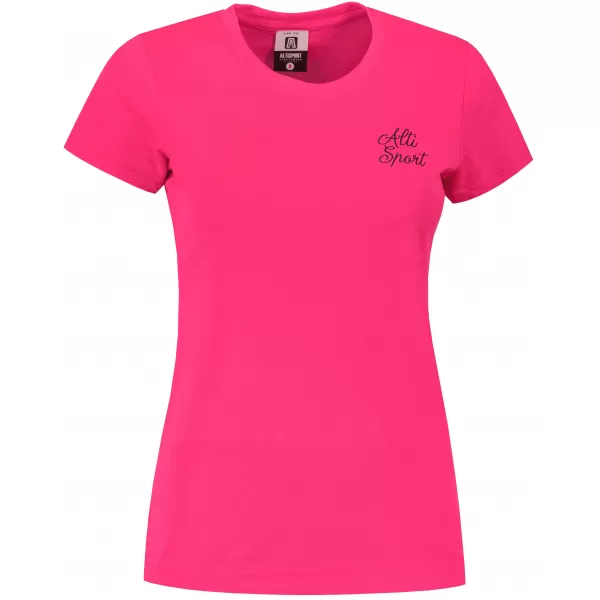 Ženska funkcionalna majica ALTISPORT ALW056140 NEON ROZA 