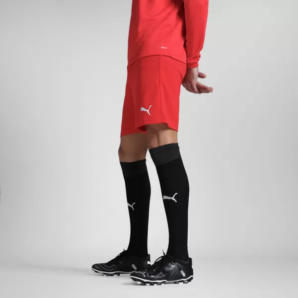  Moške kratke hlače PUMA TEAMRISE SHORT 704942-01 PUMA RDEČA/PUMA BELA 