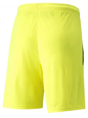 Moške kratke hlače PUMA TEAMLIGA SHORTS 704924-42 FLUO YELLOW/ FLUO RUMENA/PUMA ČRNA