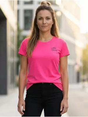 Ženska funkcionalna majica ALTISPORT ALW056140 NEON ROZA