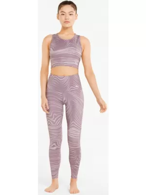 Ženske pajkice PUMA STUDIO AOP HW TIGHT 521562-18 PREPELICA