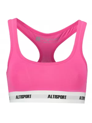 Ženski nedrček ALTISPORT DAKA LUNX085 ROZA