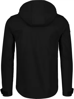 Moška softshell jakna NORDBLANC SITE NBWSM7575 ČRNA