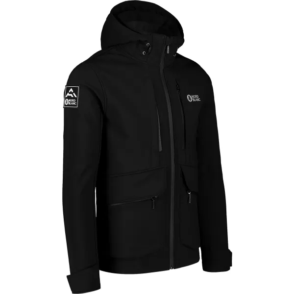  Moška softshell jakna NORDBLANC SITE NBWSM7575 ČRNA 