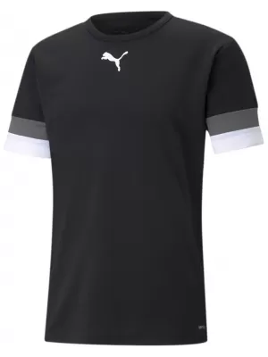 Moška funkcionalna majica PUMA TEAMRISE JERSEY 704932-03 PUMA ČRNA/DIMNA BISER/PUMA BELA