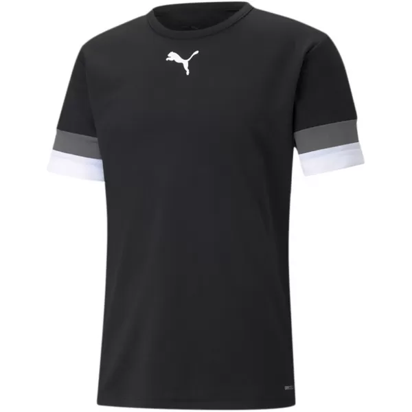  Moška funkcionalna majica PUMA TEAMRISE JERSEY 704932-03 PUMA ČRNA/DIMNA BISER/PUMA BELA 