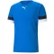Moška funkcionalna majica PUMA TEAMRISE JERSEY 704932-02 ELECTRIC BLUE LEMONADE/ ELEKTRIČNO MODRA LIMONADA/PUMA ČRNA/PUMA BELA