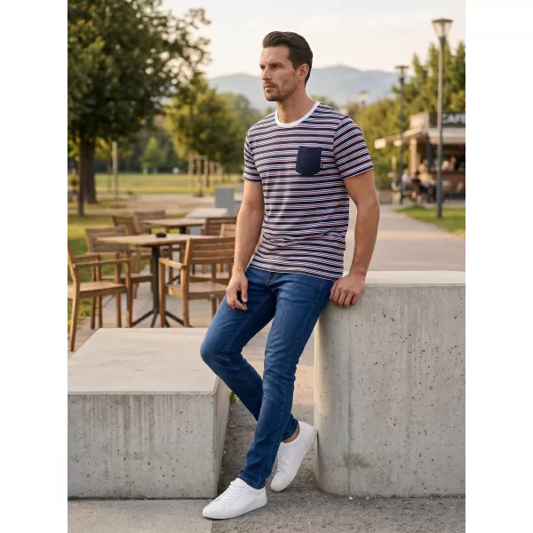  Moška majica s kratkimi rokavi SAM 73 MARTIN MT 794 BELA 