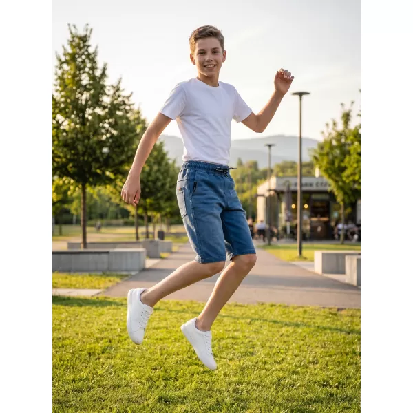  Fantovske kratke hlače SAM 73 VICTOR BS 536 SVETLO DENIM 