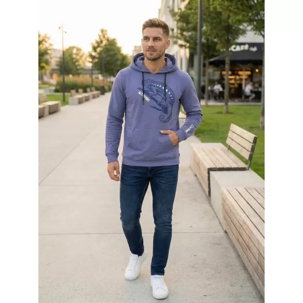  Moški pulover ALTISPORT ALM017AL304 DENIM 