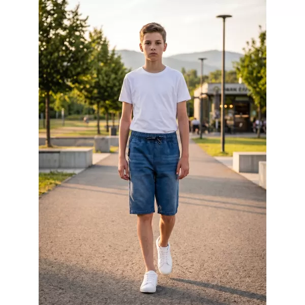  Fantovske kratke hlače SAM 73 VICTOR BS 536 SVETLO DENIM 