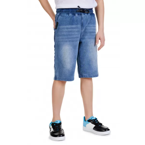  Fantovske kratke hlače SAM 73 VICTOR BS 536 SVETLO DENIM 