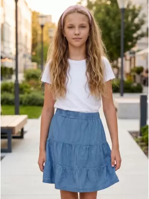 Dekliško krilo SAM 73 NYLAH GZ 530 SVETLO DENIM