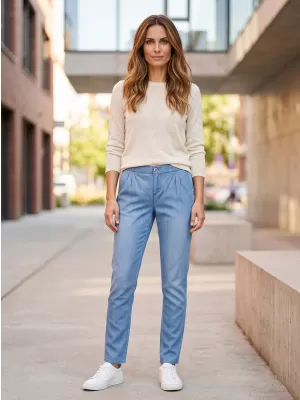 Ženske hlače SAM 73 MELINDA WK 776 SVETLO DENIM