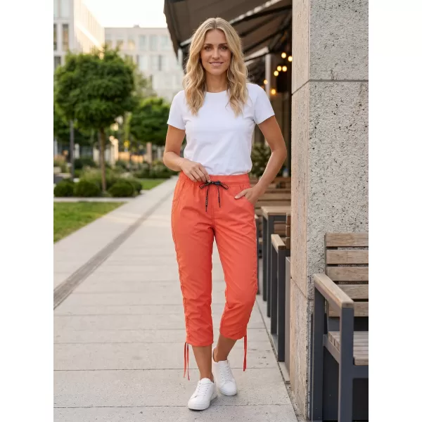  Ženske 3/4 hlače SAM 73 CHERYL WS 772 SVETLO ORANŽNA 