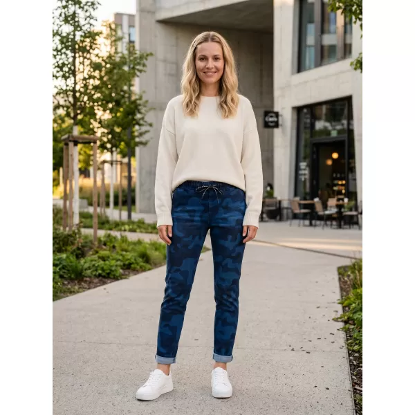  Ženske hlače SAM 73 IVY WK 778 TEMNO MODRA 