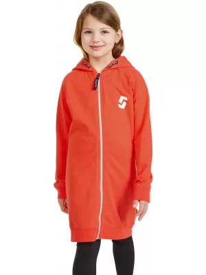 Pulover za deklico SAM 73 GERTRUDE GM 533 SVETLO ORANŽNA