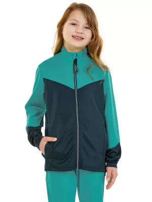 Pulover za deklico SAM 73 KENLEY GM 531 NEONSKO ZELENA