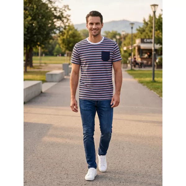  Moška majica s kratkimi rokavi SAM 73 MARTIN MT 794 BELA 
