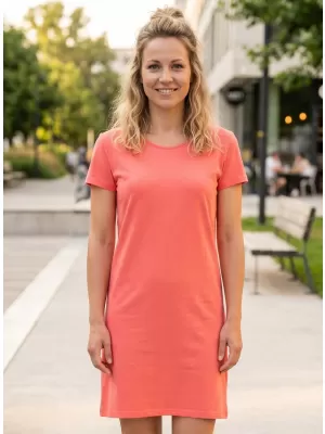 Obleka SAM 73 KIRSTEN WZ 801 SVETLO ORANŽNA