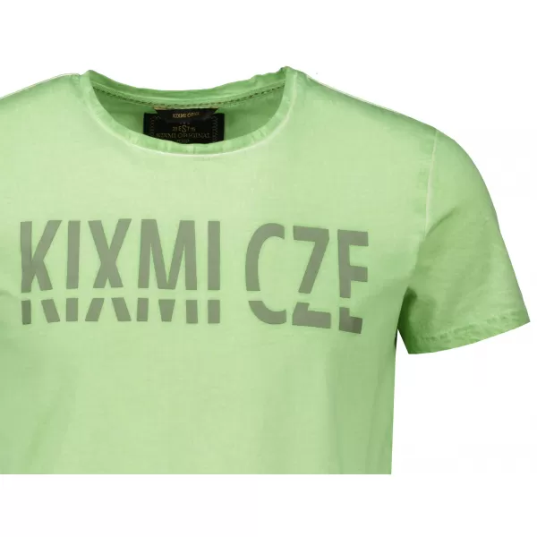  Moška majica s kratkimi rokavi KIXMI NARSEY ZELENA 
