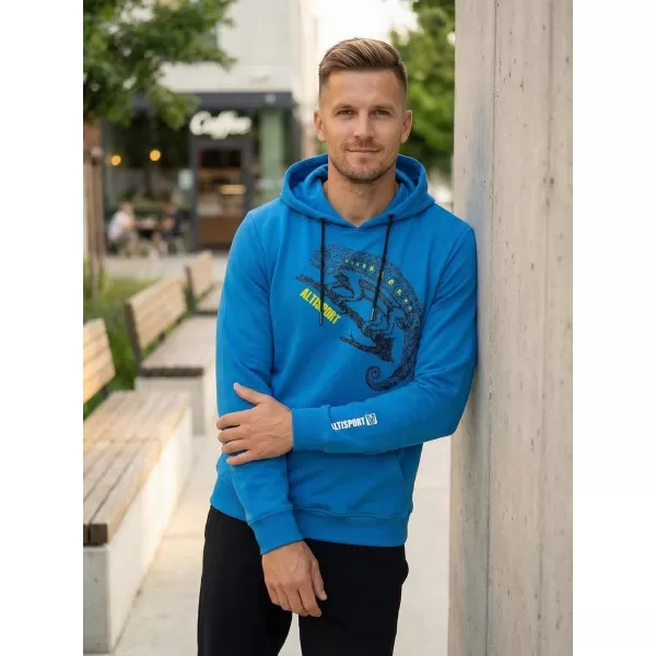  Moški pulover ALTISPORT ALM017AL304 MODRA 