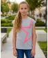Dekliška majica s kratkimi rokavi SAM 73 KATHERINE GT 559 SVETLO SIVA