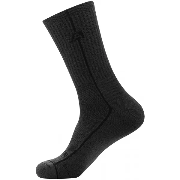  Nogavice ALPINE PRO BANFF 2 USCZ039 TEMNO SIVA 