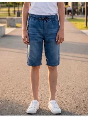Fantovske kratke hlače SAM 73 VICTOR BS 536 SVETLO DENIM