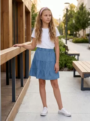 Dekliško krilo SAM 73 NYLAH GZ 530 SVETLO DENIM