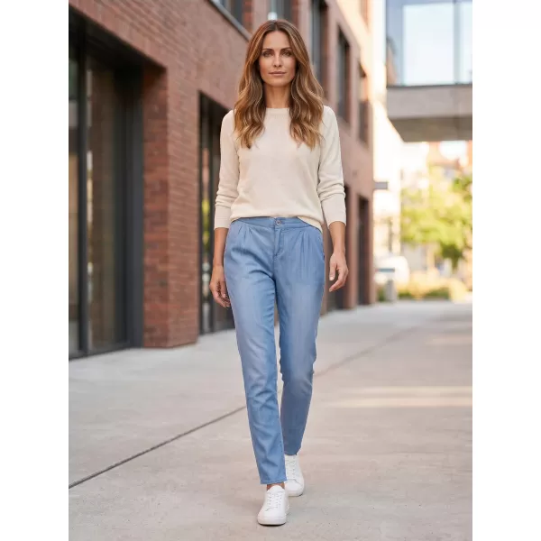  Ženske hlače SAM 73 MELINDA WK 776 SVETLO DENIM 
