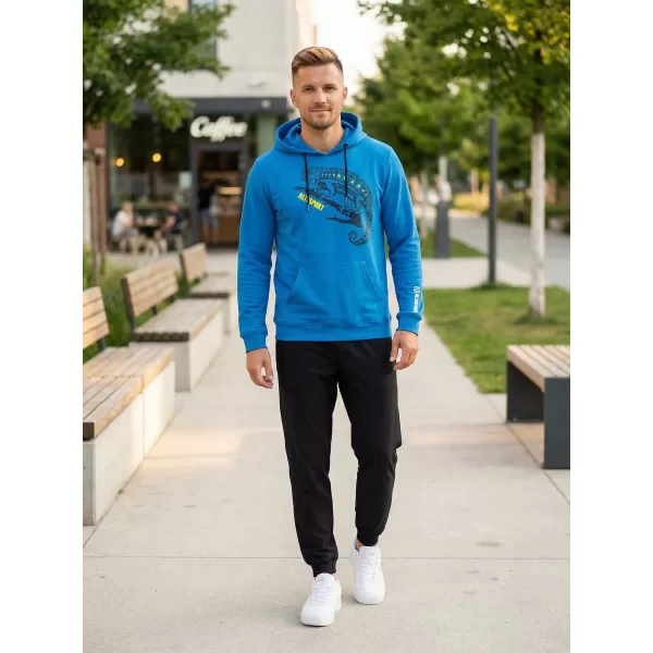  Moški pulover ALTISPORT ALM017AL304 MODRA 