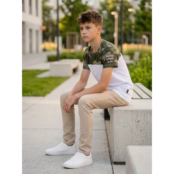  Fantovska majica s kratkimi rokavi SAM 73 MOSES BT 556 BELA 