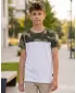 Fantovska majica s kratkimi rokavi SAM 73 MOSES BT 556 BELA