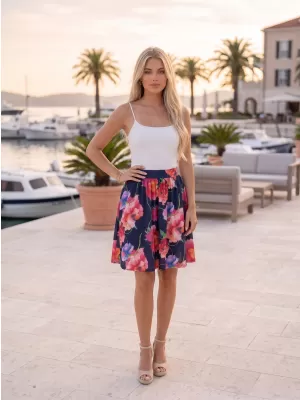 Žensko krilo KIXMI NATALY TEMNO MODRA