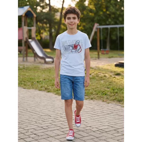  Fantovska majica s kratkimi rokavi SAM 73 PETER BT 562 BELA 