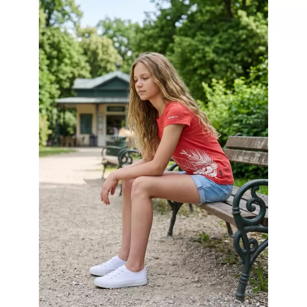  Dekliška majica s kratkimi rokavi SAM 73 STEPHANIE GT 562 SVETLO ROZA 