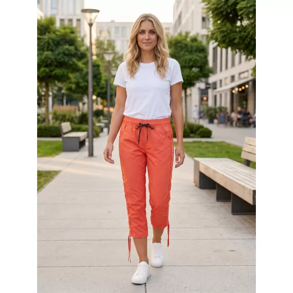  Ženske 3/4 hlače SAM 73 CHERYL WS 772 SVETLO ORANŽNA 